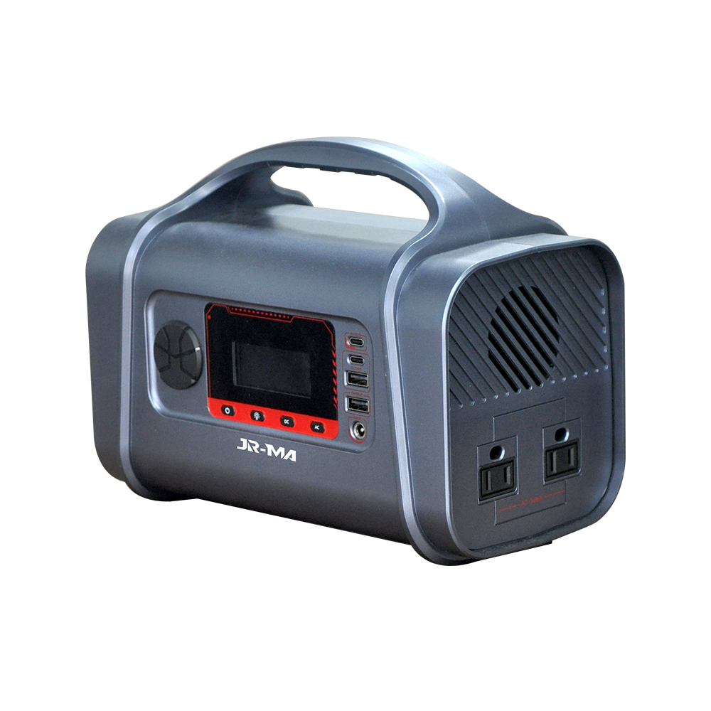 300W portable power station for outdoor camping with AC110V 220V output USB output Type C socket