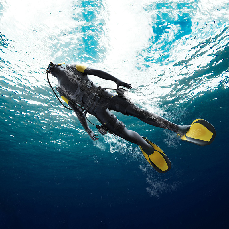 DiveBooster Handsfree Diving Propulsion System-2 Gen Pro Version