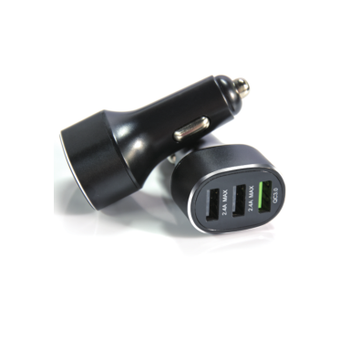 Car Charger QC 3.0 & 2port USB Charge